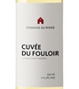 Domaine du Ridge Cuvée du Fouloir 2013